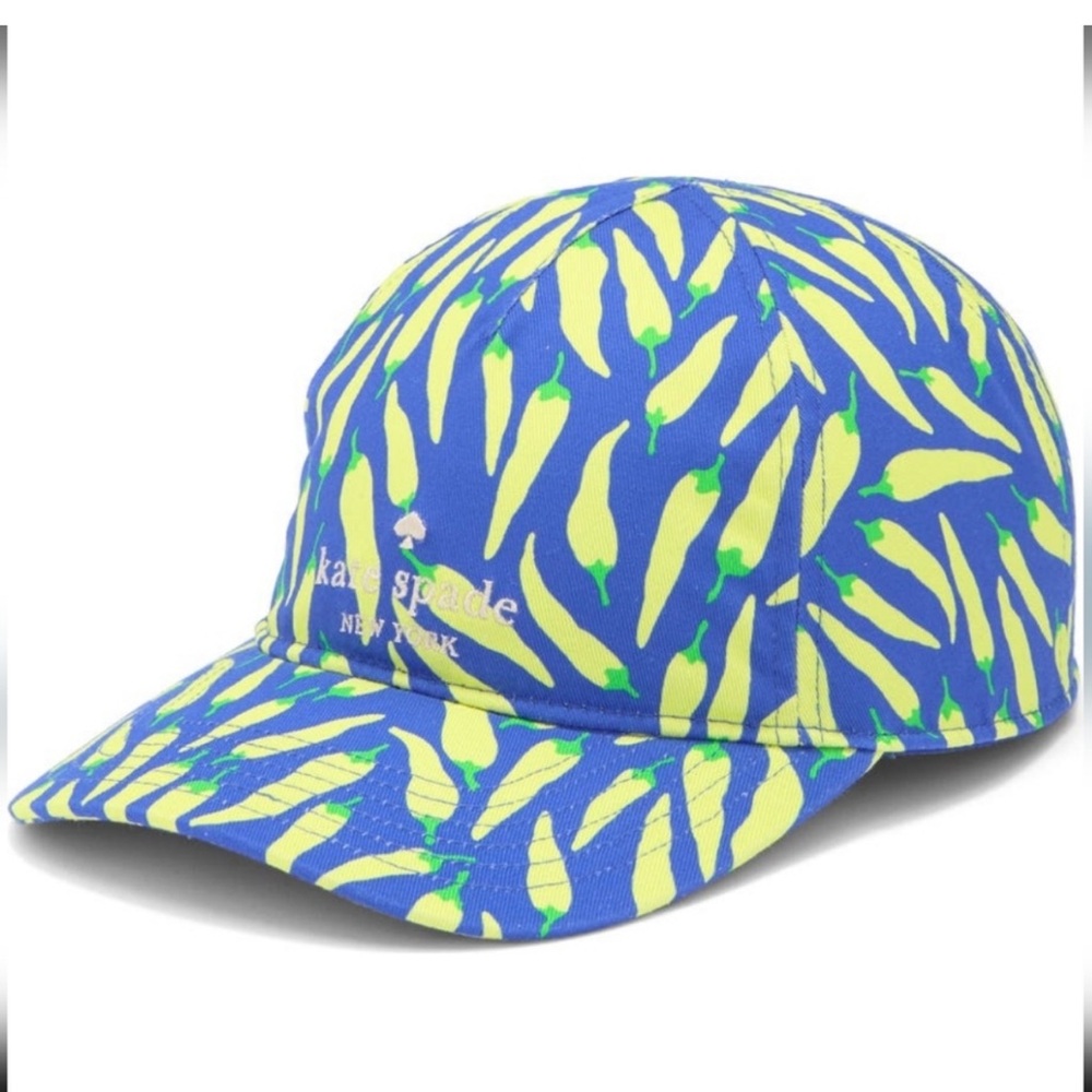 Kate Spade Peppers Twill Baseball Cap NWT